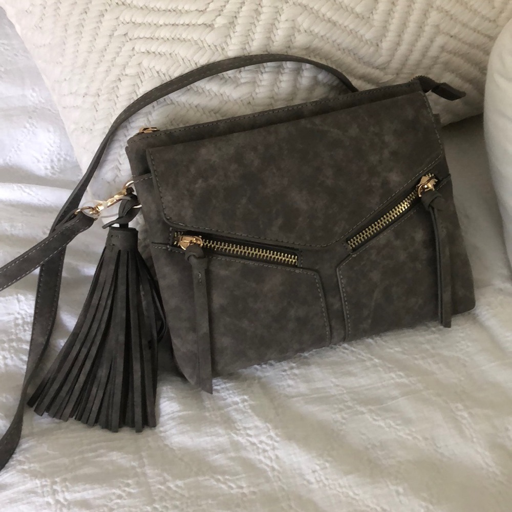 Grey purse